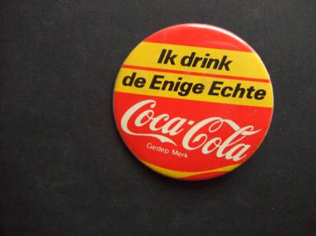 Coca-Cola Ik drink de enigste echte